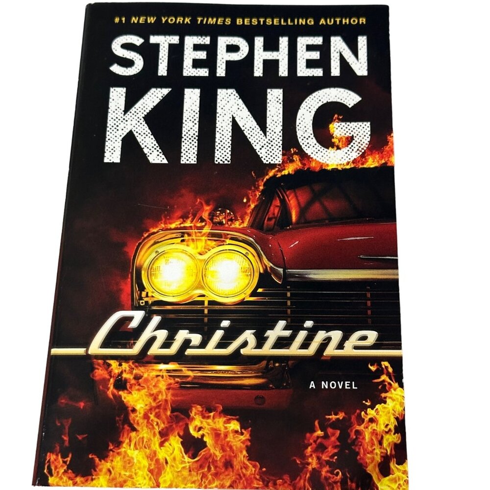 Stephen King Christine horror trade paperback Simon and Schuster